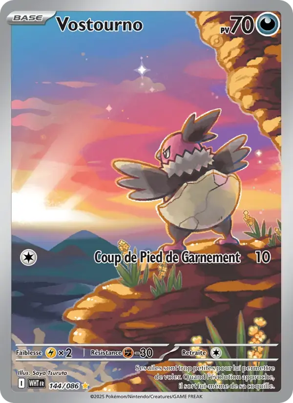 Carte Pokémon Vostourno #144 — Flamme Blanche