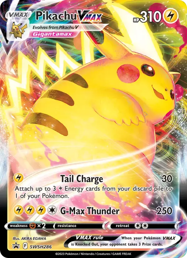 Pikachu VMAX #SWSH286 — Sword & Shield Promos