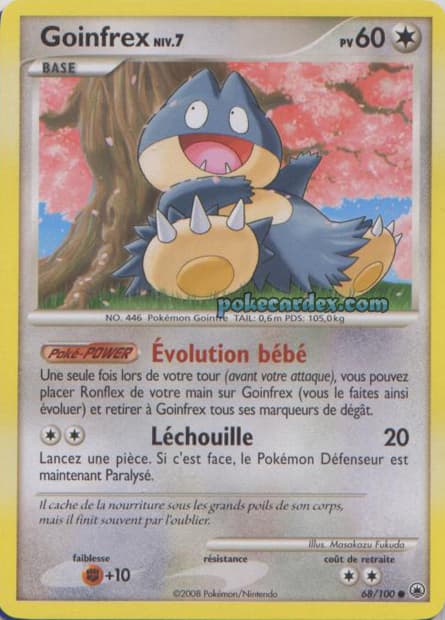 Carte Pokémon Goinfrex #68 — Aube Majestueuse