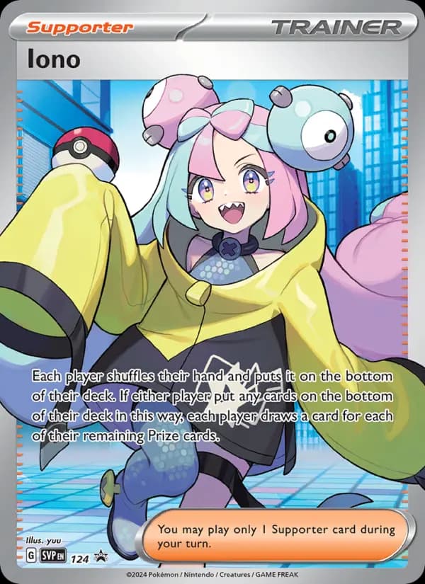 Iono #124 — Scarlet & Violet Promos