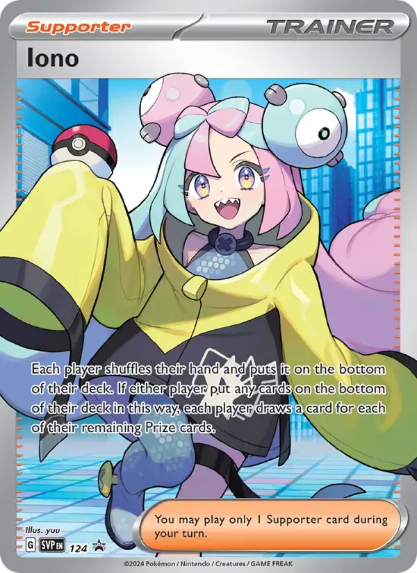 Carte Pokémon Iono #id-701a905ab9 — Promos Asie du Sud-Est