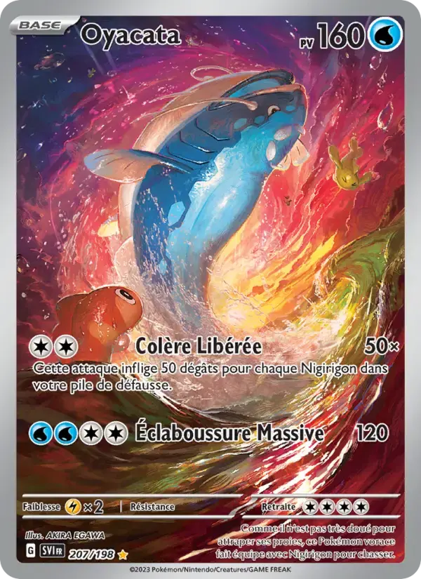 Carte Pokémon Oyacata #207 — Écarlate et Violet