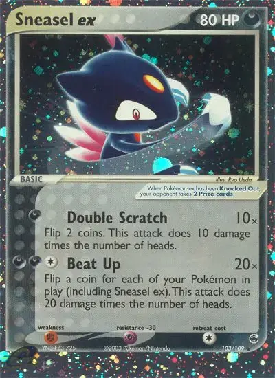 Sneasel ex #103 — Ruby & Sapphire