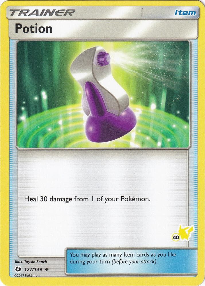 Potion #127 Stamp V4 — Sun & Moon