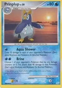 Carte Pokémon Prinplup #6 — Kit du Dresseur DP (Manaphy)