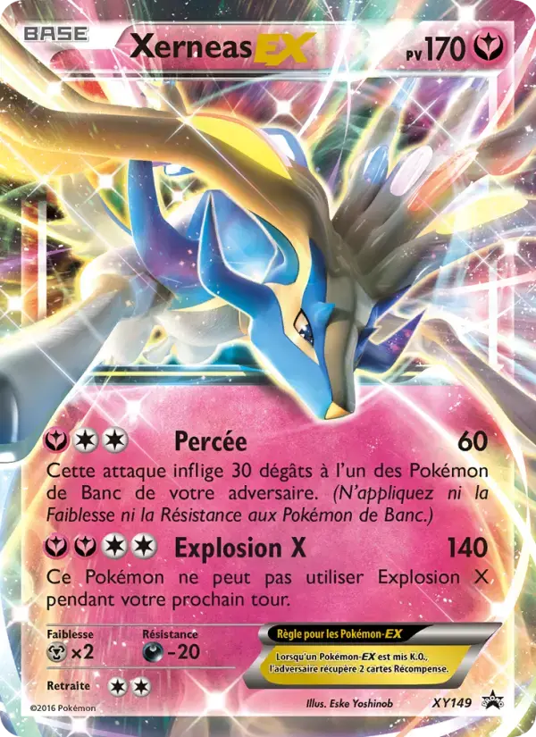 Carte Pokémon Xerneas EX #XY149 — Promos X&Y