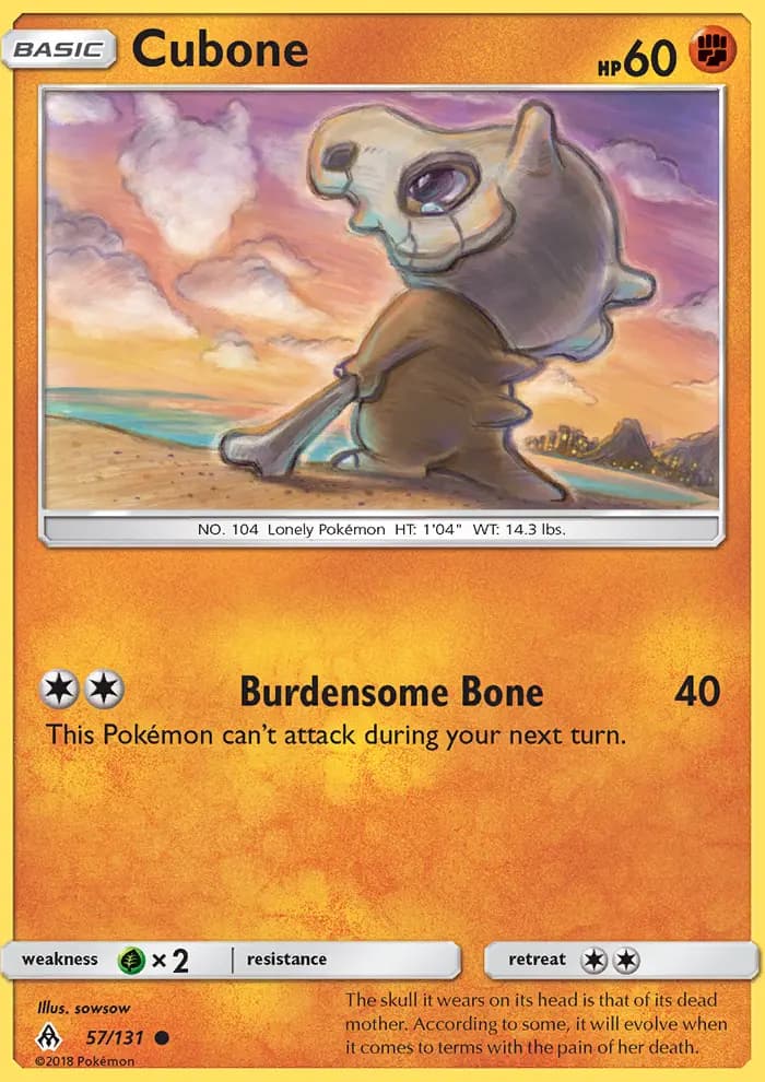 Cubone #57 — Forbidden Light