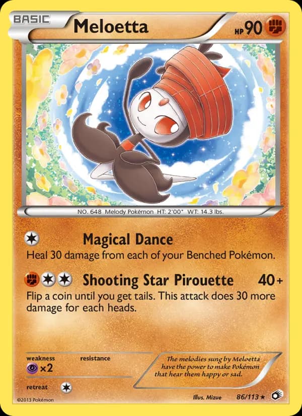 Meloetta #86 — Legendary Treasures