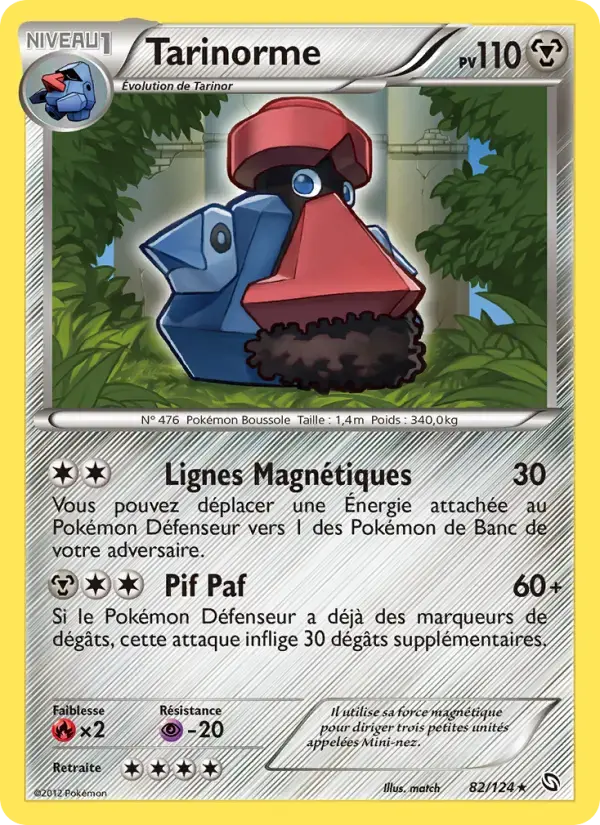 Carte Pokémon Tarinorme #82 — Dragons Exaltés
