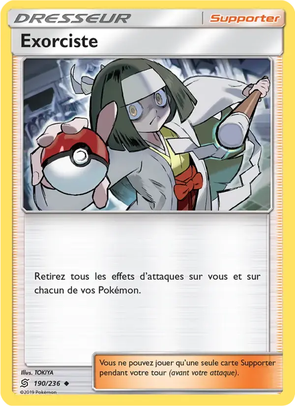 Carte Pokémon Exorciste #190 — Harmonie des Esprits