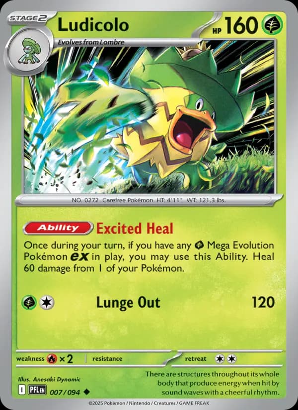 Ludicolo #007 — Phantasmal Flames