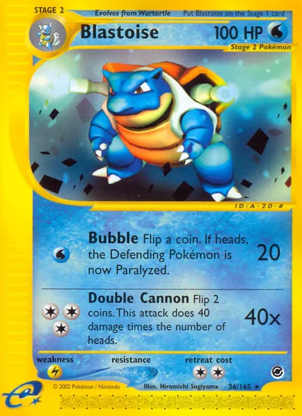 Blastoise #36 — Expedition