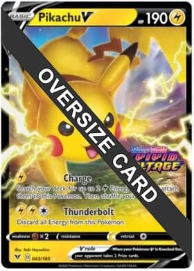 Pikachu V #043 Stamp V2 — Vivid Voltage