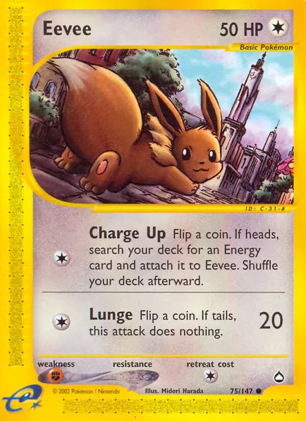 Eevee #75 — Aquapolis