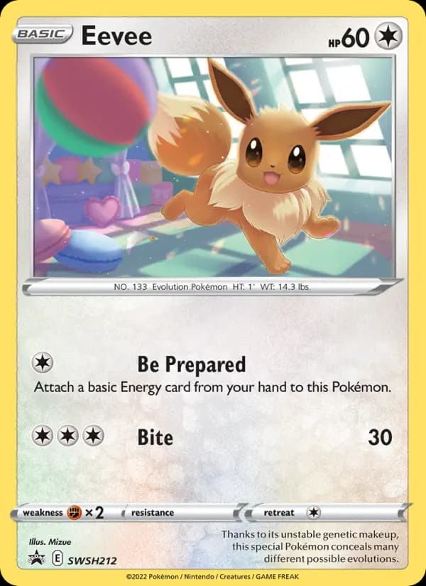 Eevee #SWSH212 — Sword & Shield Promos