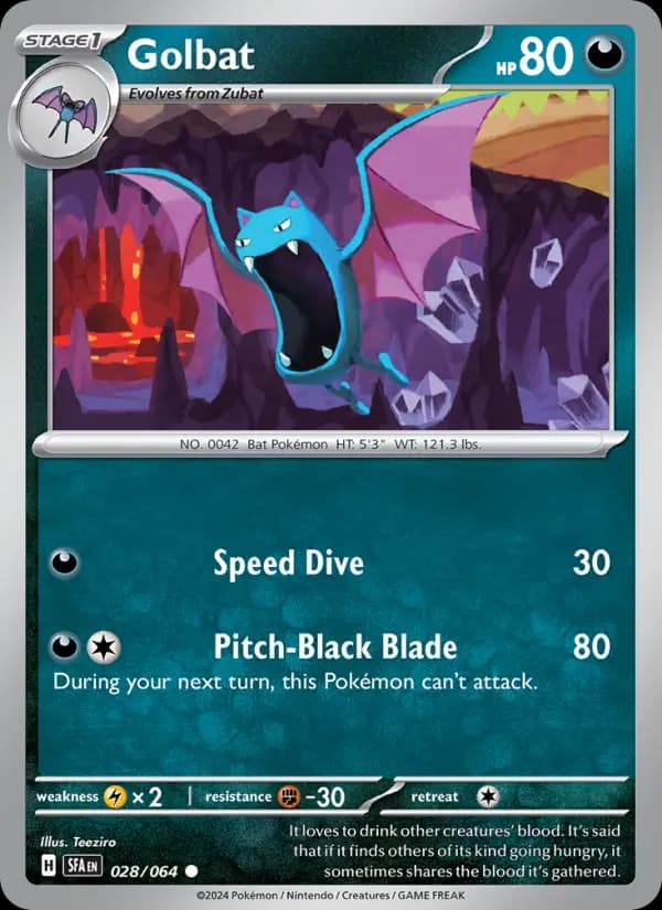 Golbat #028 — Shrouded Fable