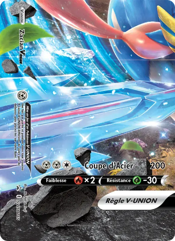 Carte Pokémon Zacian V-UNION #SWSH165 — Promos Épée et Bouclier