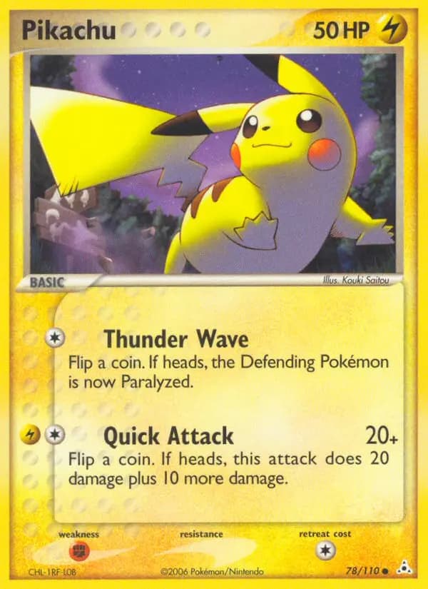 Pikachu #78 — Holon Phantoms