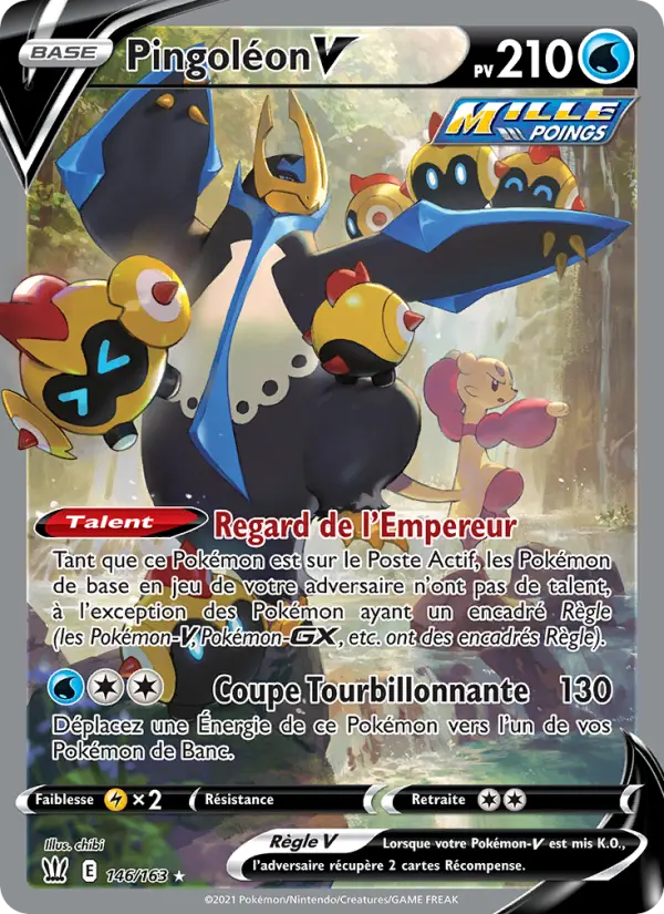 Carte Pokémon Pingoléon V #146 — Styles de Combat