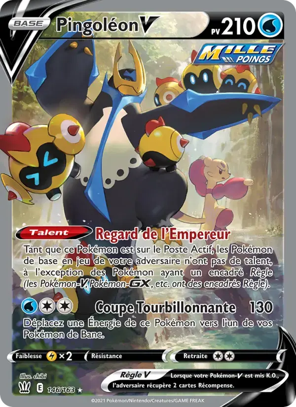 Carte Pokémon Pingoléon V #146 — Styles de Combat