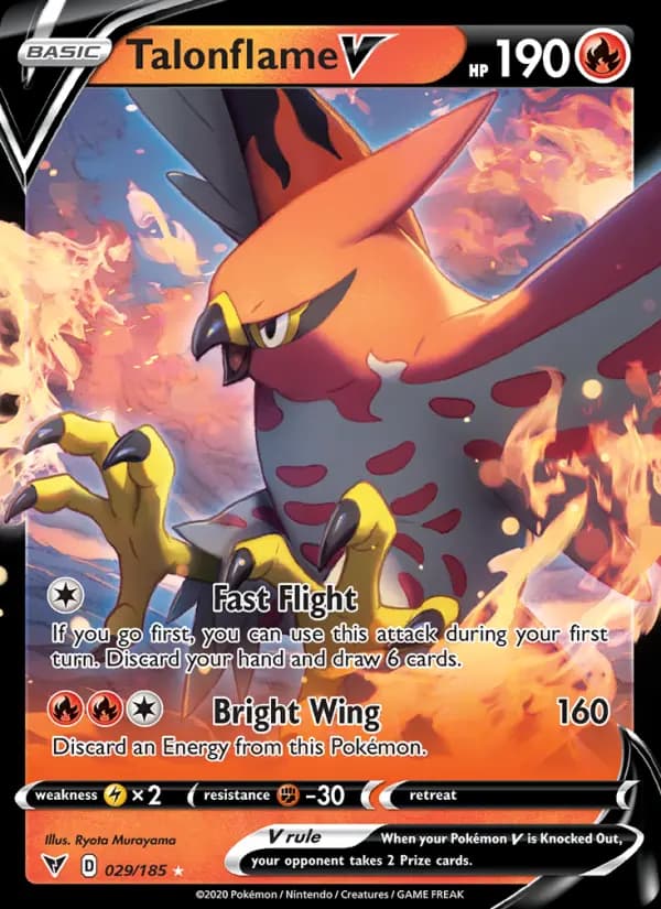 Talonflame V #29 — Vivid Voltage