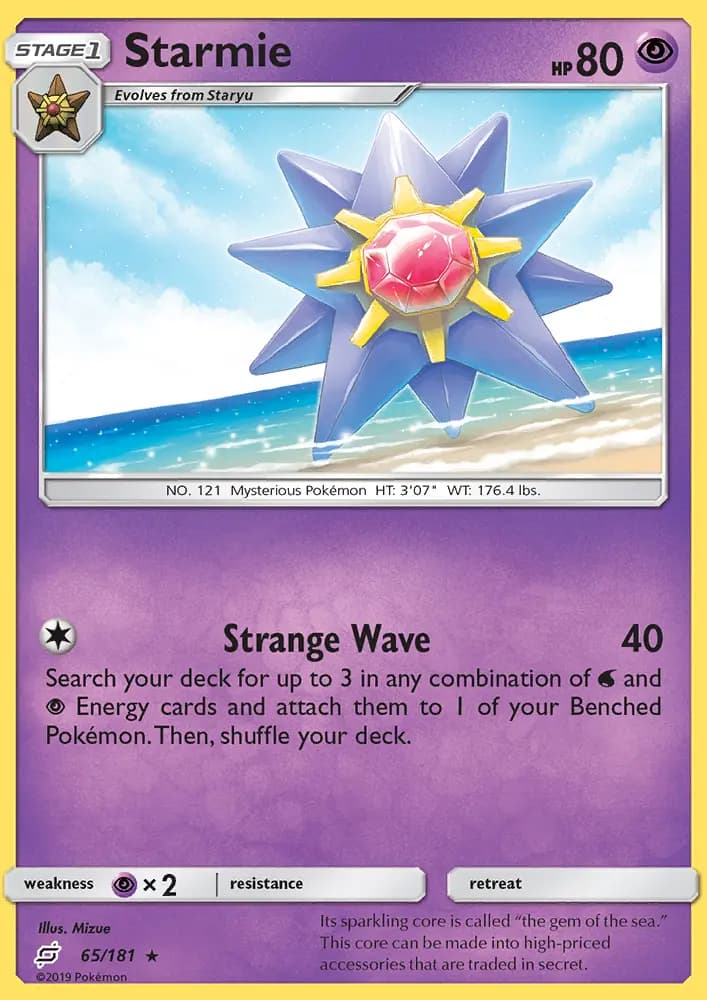 Starmie #65 — Team Up