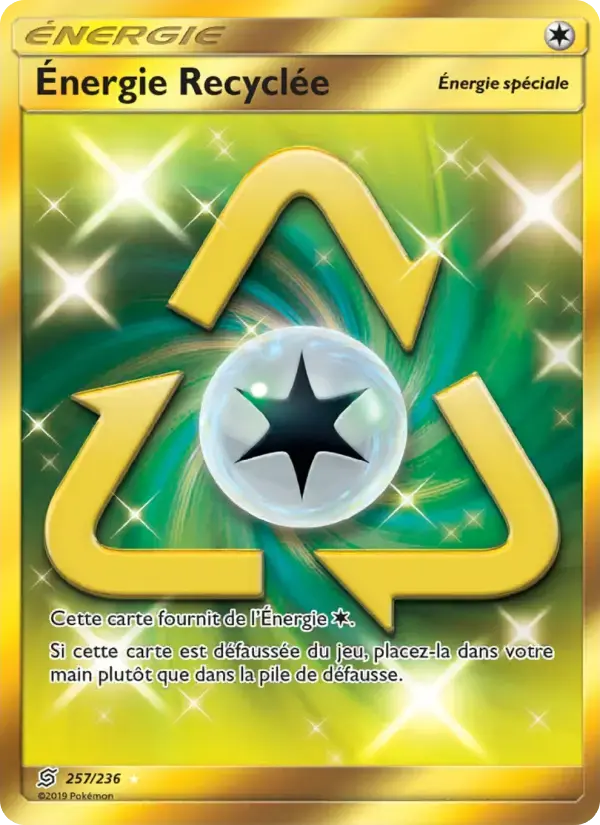 Carte Pokémon Énergie Recyclée #257 — Harmonie des Esprits