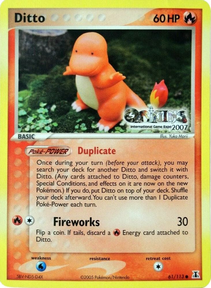 Ditto #61 — Nintendo Black Star Promos