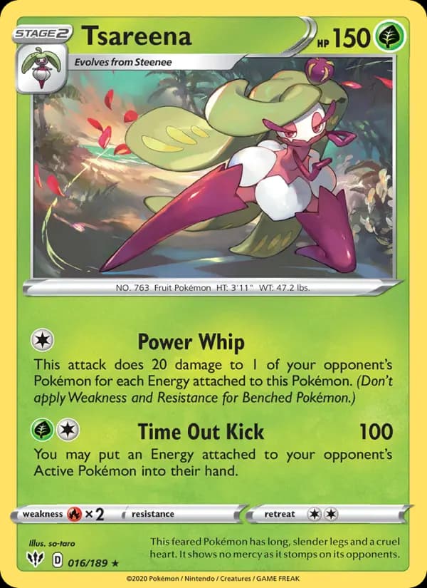 Tsareena #16 — Darkness Ablaze