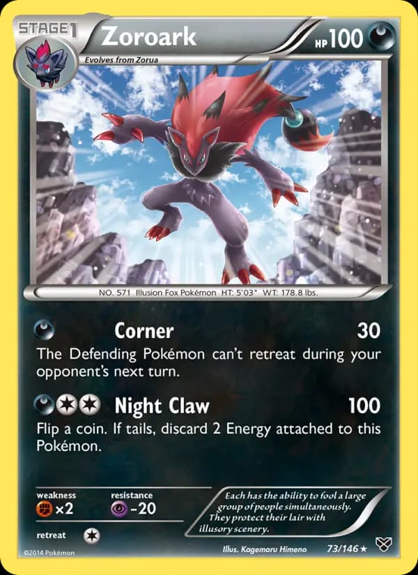 Zoroark #73 — XY