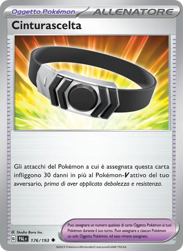 Carte Pokémon Ceinture Choix #176 — Évolutions à Paldea
