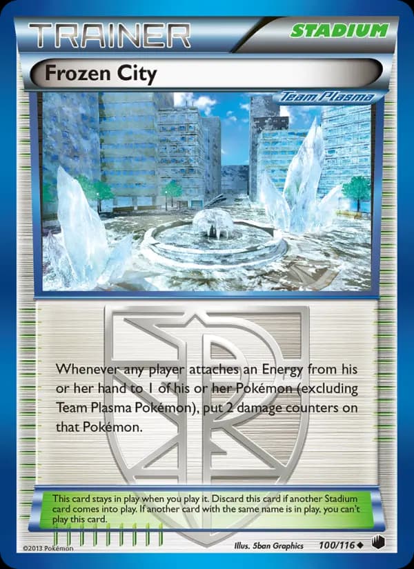 Frozen City #100 — Plasma Freeze