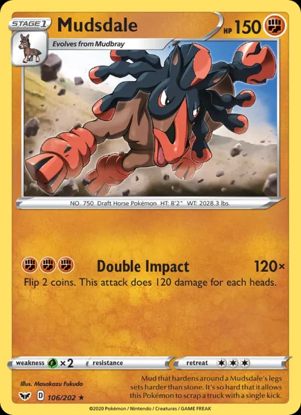Mudsdale #106 — Sword & Shield