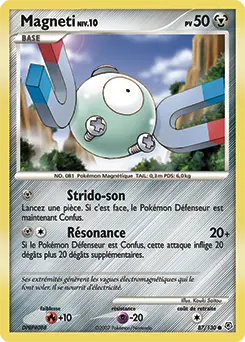 Carte Pokémon Magneti #87 — Diamant et Perle