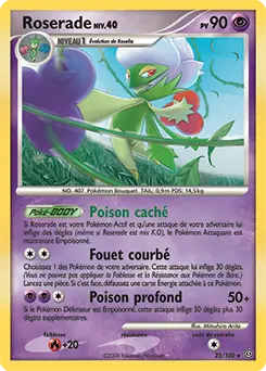 Carte Pokémon Roserade #23 — Tempête