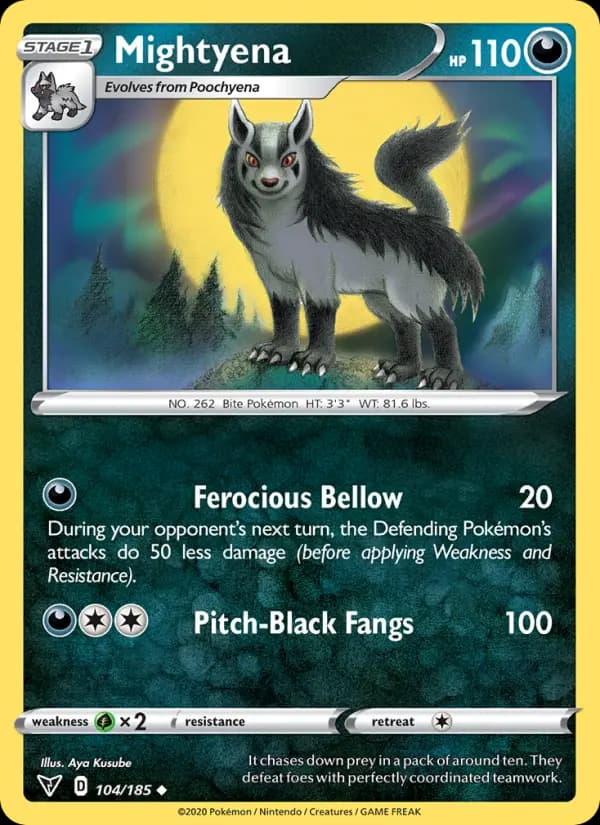 Mightyena #104 — Vivid Voltage