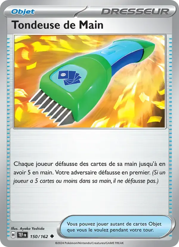 Carte Pokémon Tondeuse de Main #150 — Forces Temporelles