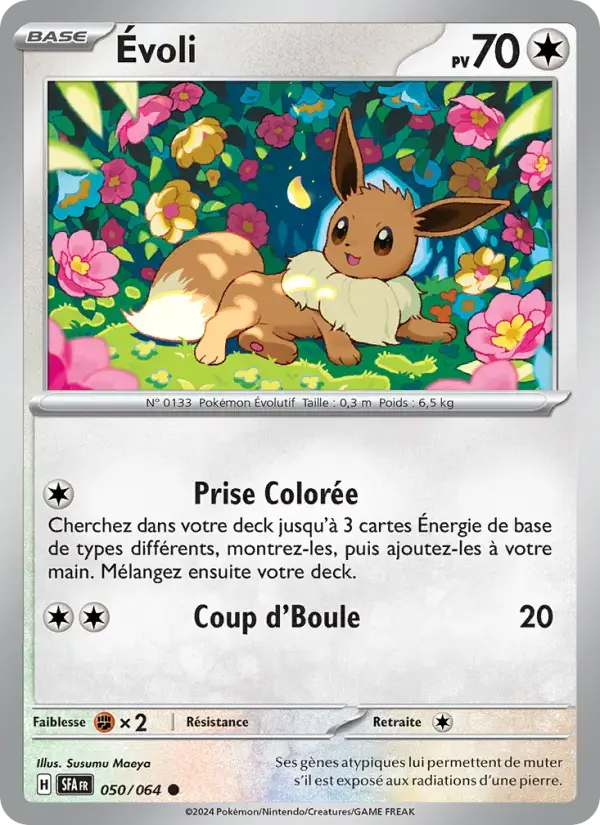 Carte Pokémon Évoli #050 — Fable Nébuleuse