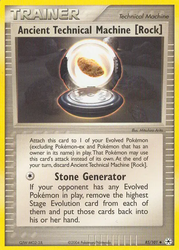 Ancient Technical Machine (Rock) #85 — Hidden Legends