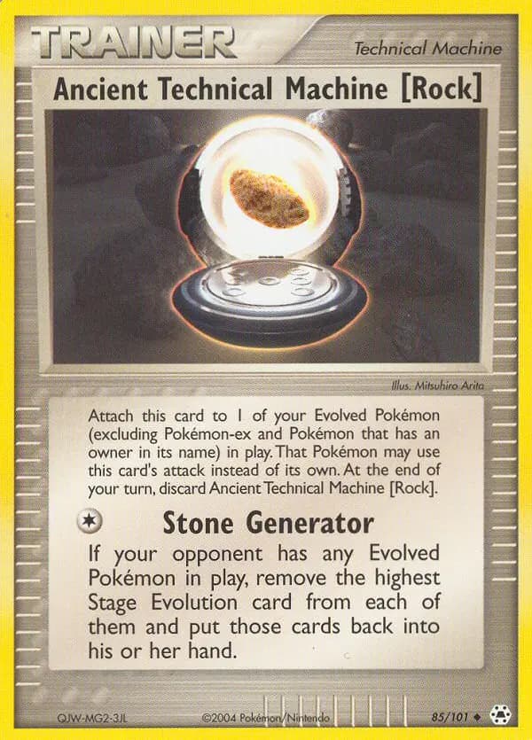 Ancient Technical Machine (Rock) #85 — Hidden Legends