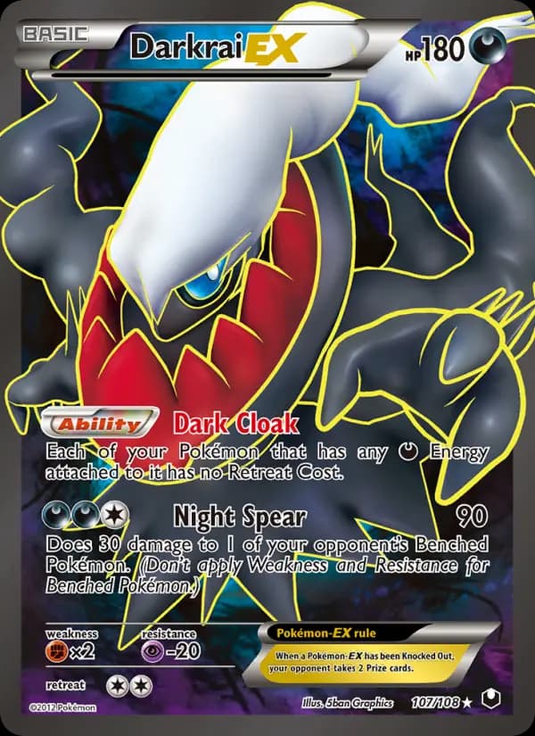 Darkrai-EX #107 — Dark Explorers