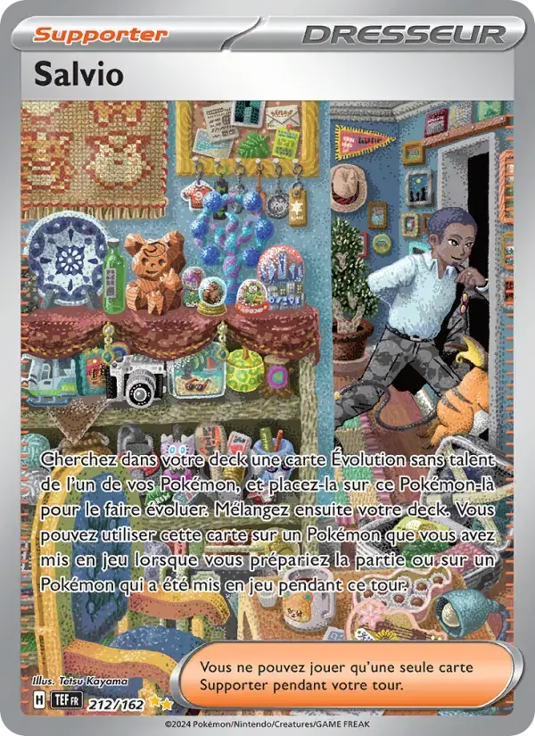 Carte Pokémon Salvio #212 — Forces Temporelles