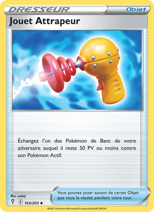 Carte Pokémon Jouet Attrapeur #163 — Évolution Céleste