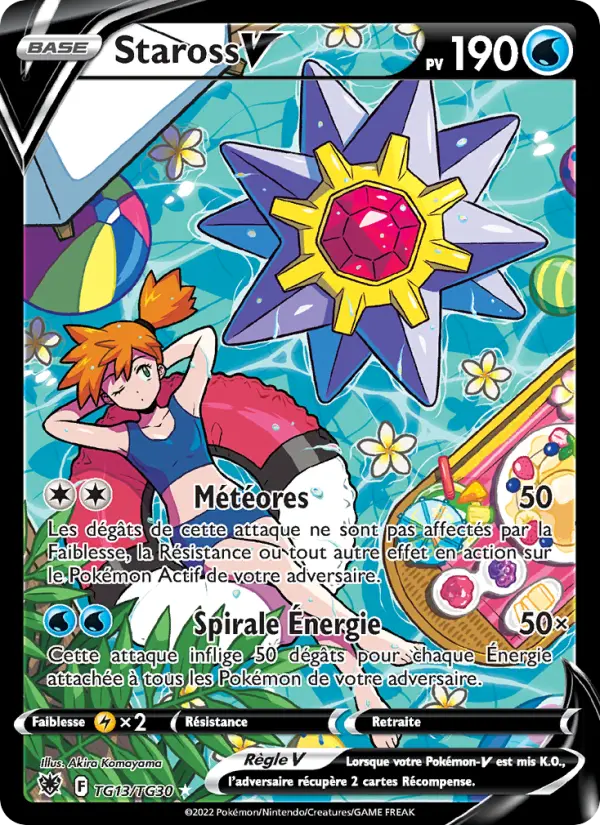 Carte Pokémon Staross V #TG13 — Astres Radieux