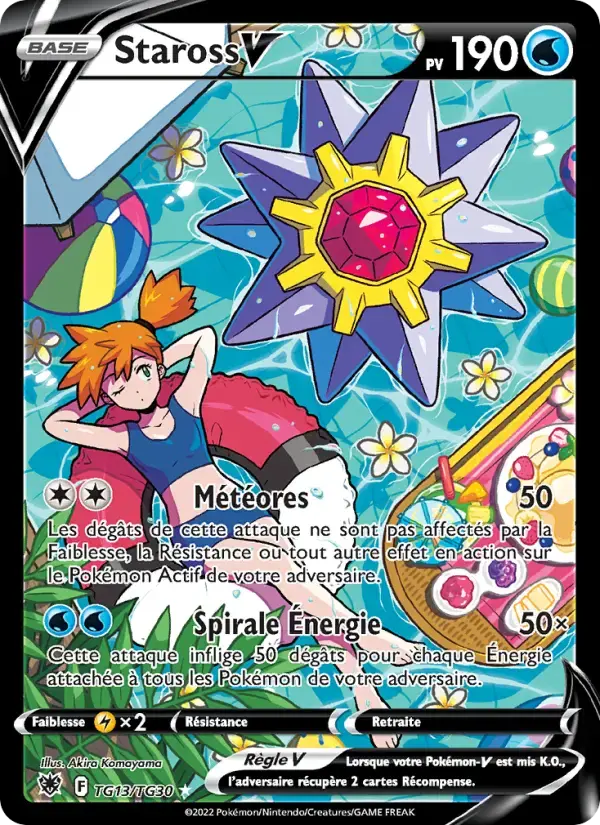Carte Pokémon Staross V #TG13 — Astres Radieux