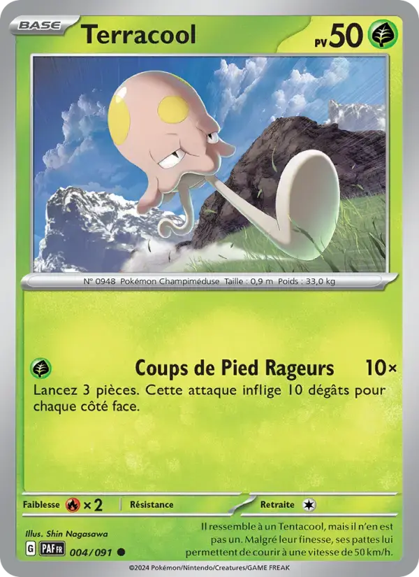 Carte Pokémon Terracool #004 — Destinées de Paldea