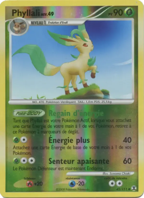 Carte Pokémon Phyllali Niv. 49 #45 — Rivaux Émergeants