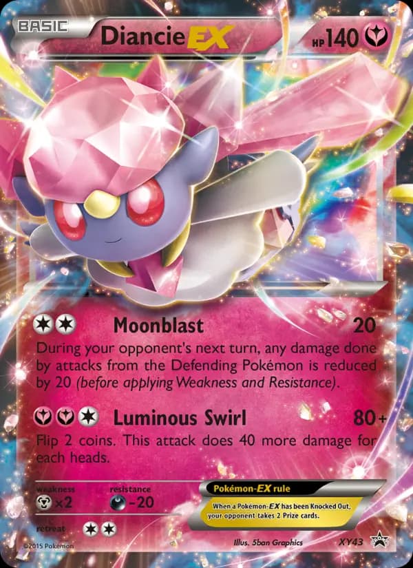 Diancie EX #XY43 — XY Promos