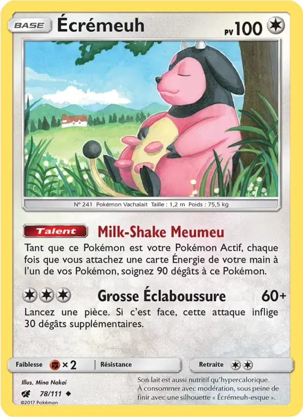 Carte Pokémon Écrémeuh #78 — Invasion Carmin