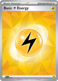 Carte Pokémon Énergie Electrik #012 — Énergies Écarlate et Violet